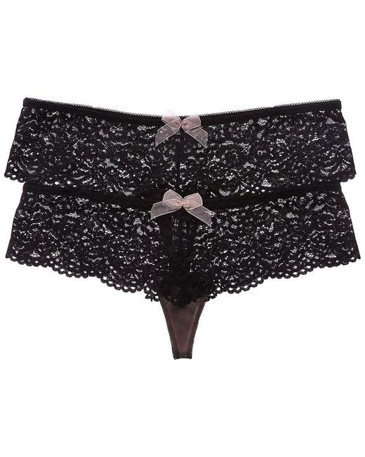 Wacoal Black B.Tempt'D By 2Pk Ciao Bella Tanga