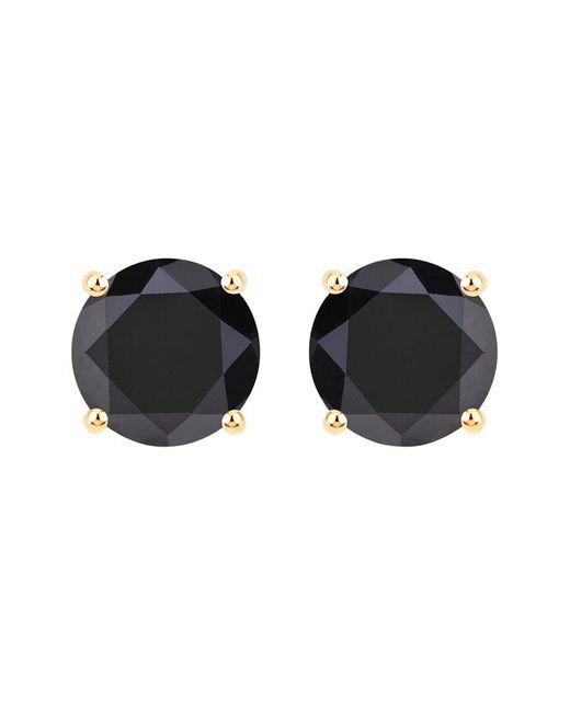 Diana M Black Fine Jewelry 14k 2.89 Ct. Tw. Diamond Studs
