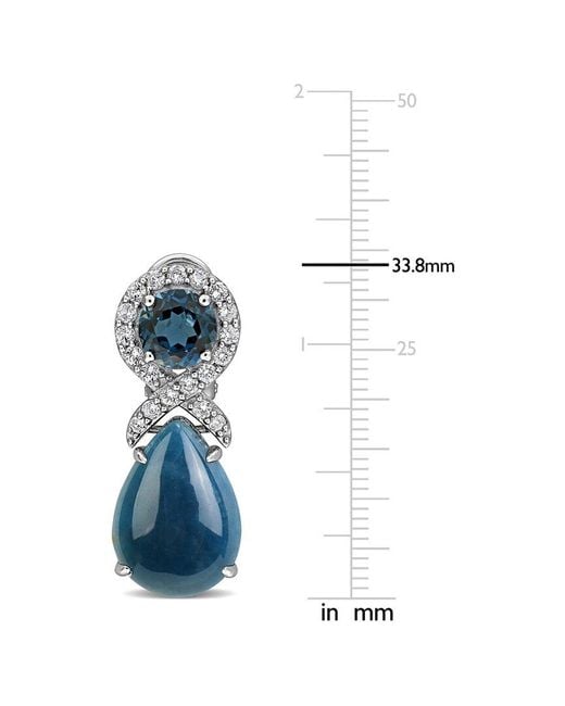 Rina Limor Blue 24.33 Ct. Tw. Apatite & Topaz