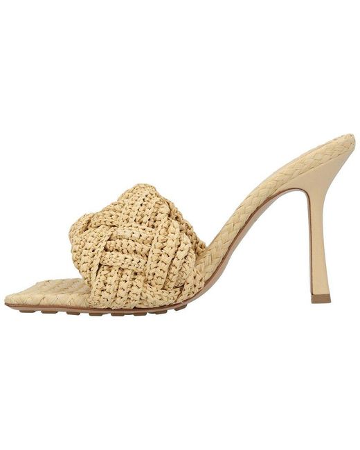 Bottega Veneta White Lido Mule (Authentic Pre-Loved)