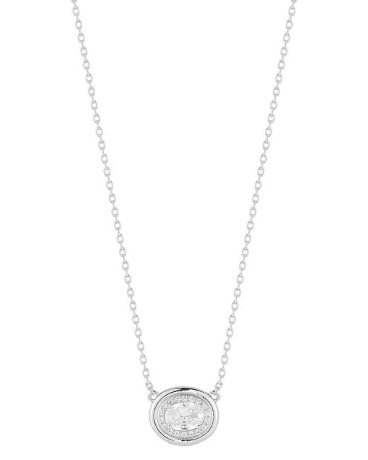 Glaze Jewelry White Cz Necklace