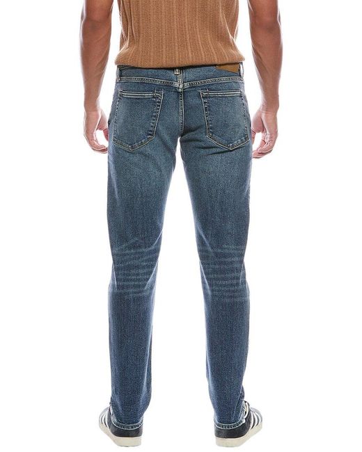 Todd Snyder Blue Slim Fit Stretch Medium Wash Jean for men