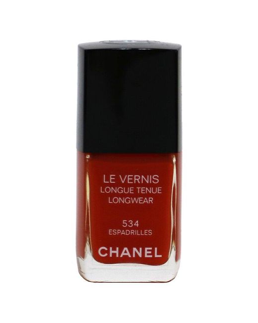 Chanel Red 0.46Oz #534 Espadrilles Nail Polish