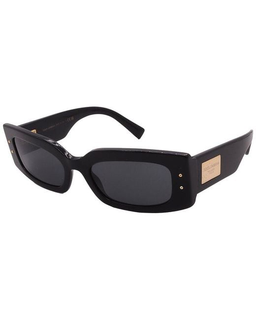 Dolce & Gabbana Black Dg4479 55Mm Sunglasses