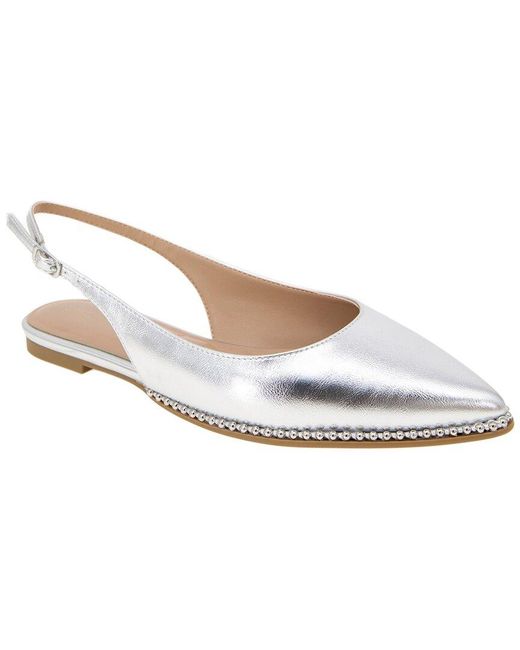 BCBGeneration White Valerie Flat