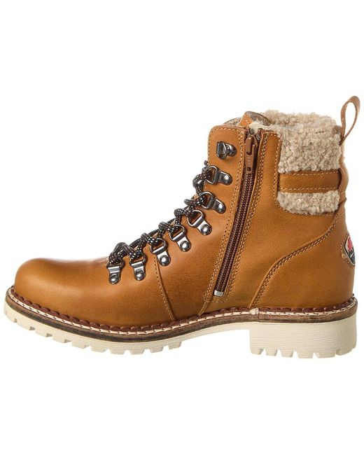 Pajar Brown Paulina Leather Boot