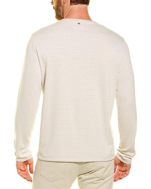 Billy Reid Louis Henley in White for Men Lyst