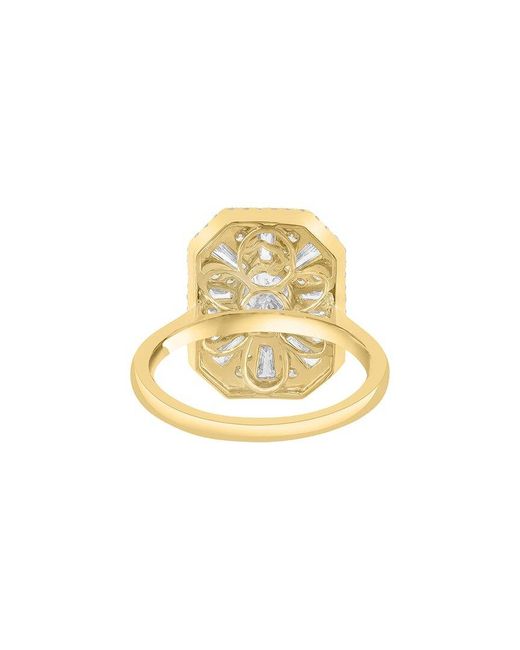 Effy Fine Jewelry Metallic 14K 0.21 Ct. Tw. Lab-Grown Diamond Ring