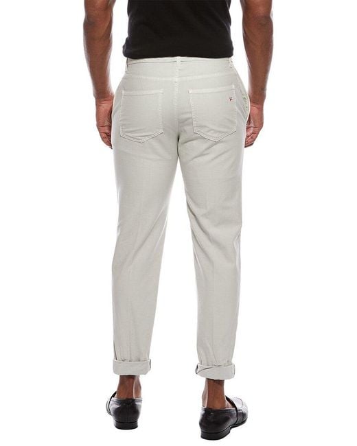 Isaia Gray Trouser for men