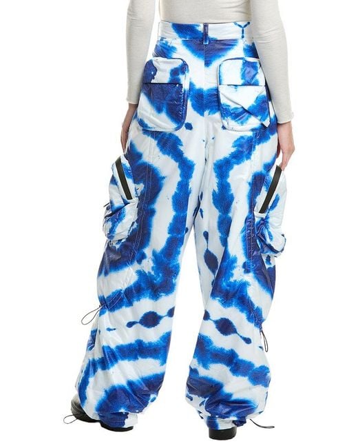 Khrisjoy Blue Wide Tech Pant