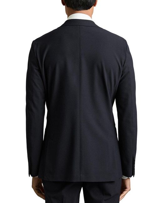 Reiss Blue Found Blazer Notch Blazer for men