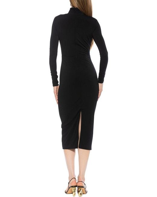 Alexia Admor Black Elio Sheath Dress