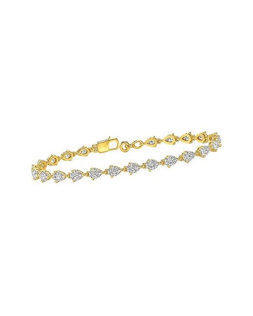 Lab Grown Diamonds White 14K 3.68 Ct. Tw. Lab-Grown Diamond Tennis Bracelet