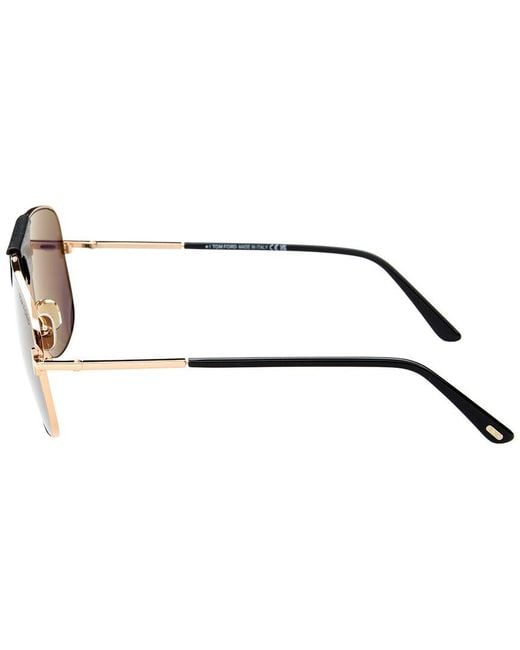 Tom Ford Gray Tex 62Mm Sunglasses for men
