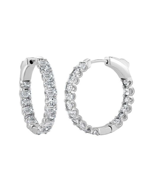 Sabrina Designs Metallic 14k 4.31 Ct. Tw. Diamond Earrings
