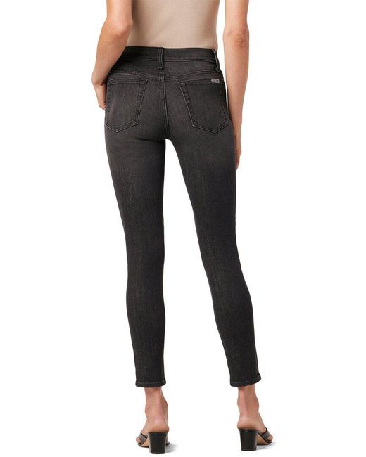 Joe's Jeans Black Supermodel Mid-rise Skinny Ankle Jean