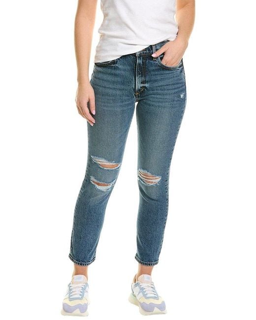 Joe's Jeans Blue The Luna Focus Crop Jean
