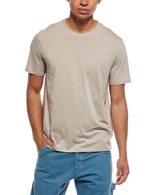 Vince Gray Solid T-Shirt for men