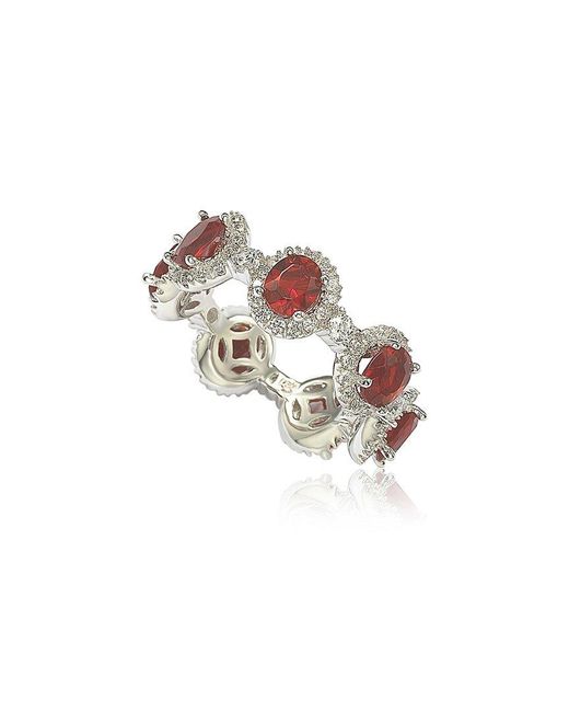 Suzy Levian CZ Jewelry White Suzy Levian Cz Eternity Ring