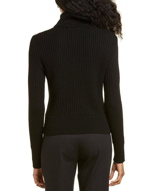 tahari wool moto jacket