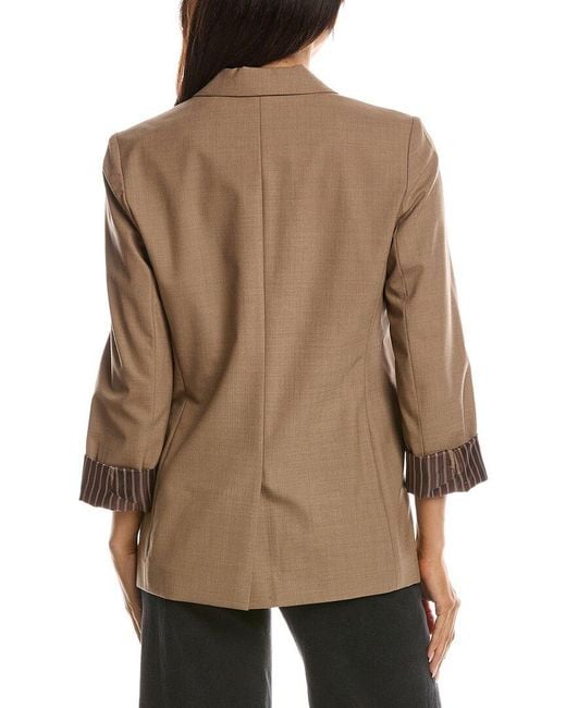 Rag & Bone Natural Jennifer Combo Blazer
