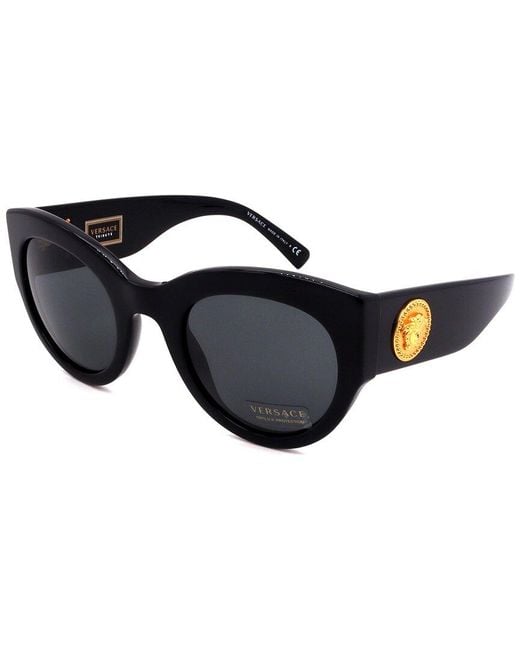 Versace Black Ve4353 51mm Sunglasses