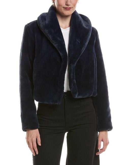 Blank NYC Blue Frost Bite Jacket