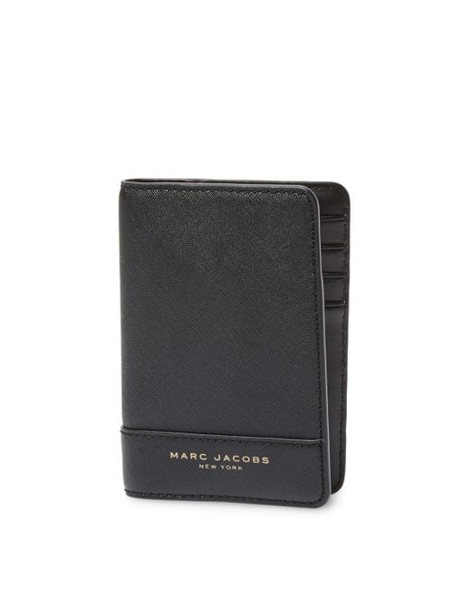 Marc Jacobs Black Passport Holder for men