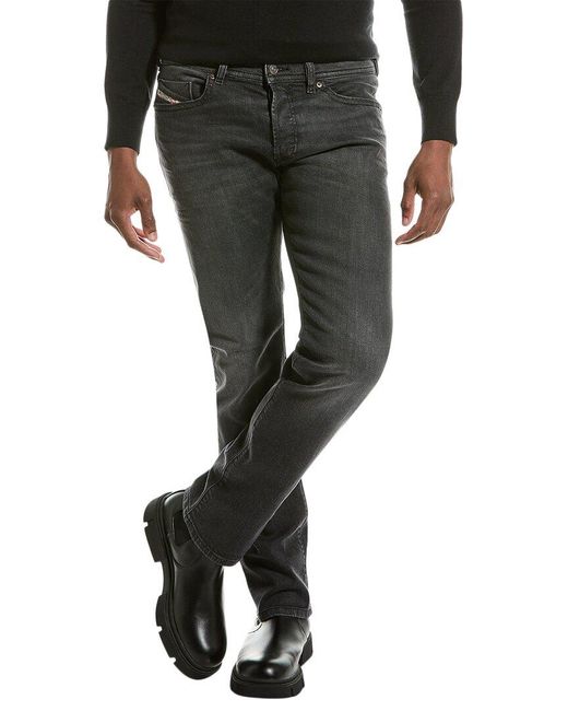 DIESEL Black Buster Medium Grey Jean for men