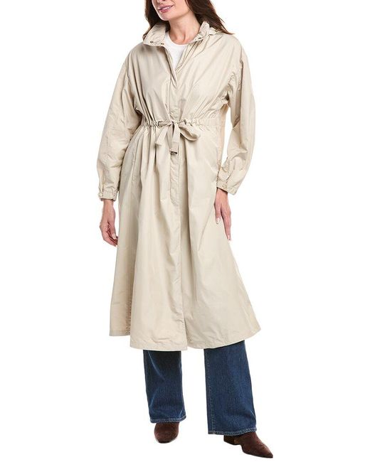 Herno Natural Drawstring Waist Coat