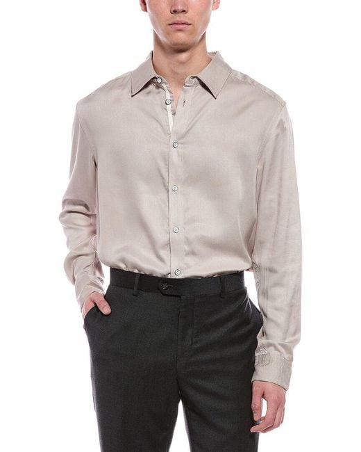 Rag & Bone Gray Cooper Shirt for men