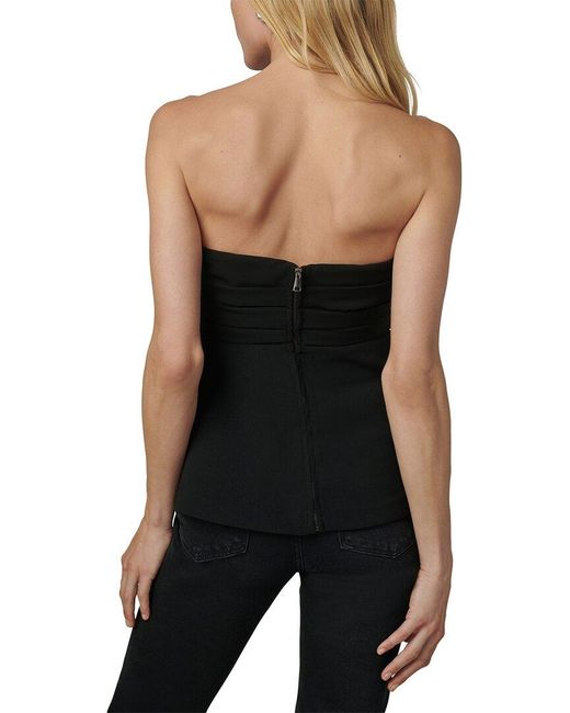 Joe's Jeans Black The Lara Strapless Top