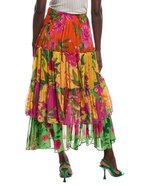 Farm Rio Multicolor Skirt