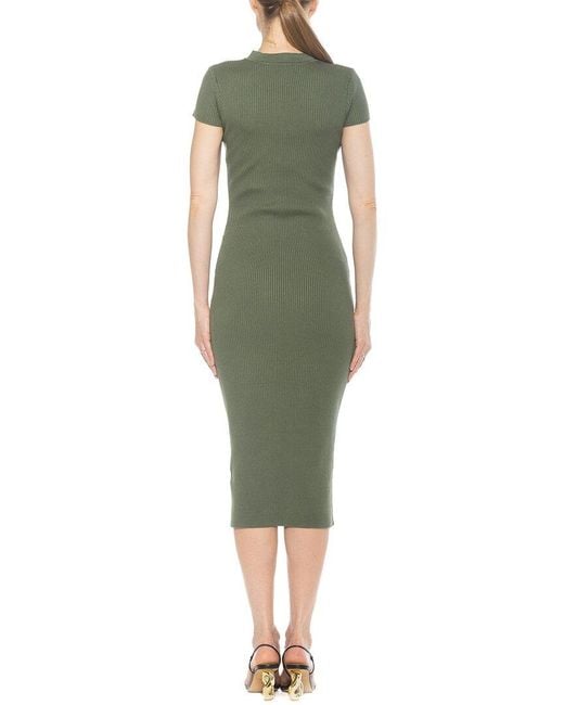 Alexia Admor Green Rhys Sheath Dress