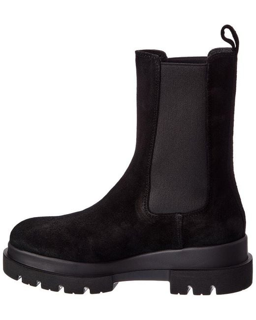 La Canadienne Black Blaise Suede Bootie