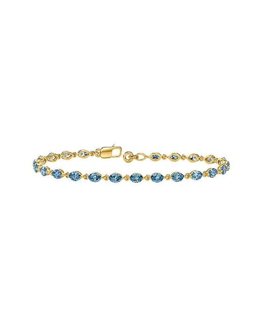 Lab Grown Diamonds White 14K 3.22 Ct. Tw. Lab-Grown Diamond Tennis Bracelet