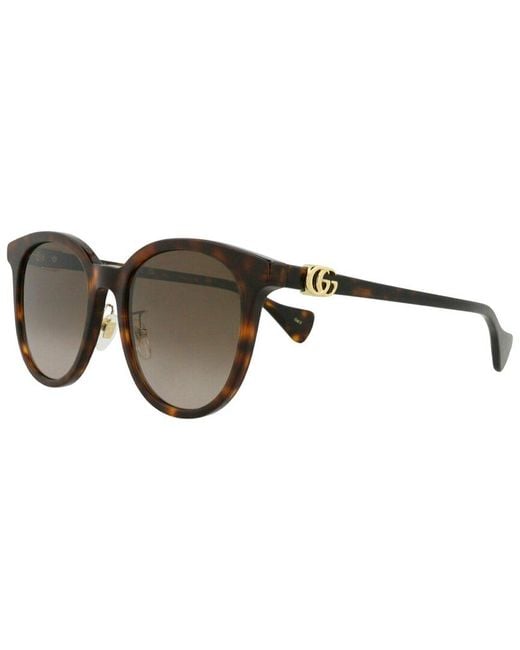 Gucci Brown 54Mm Sunglasses