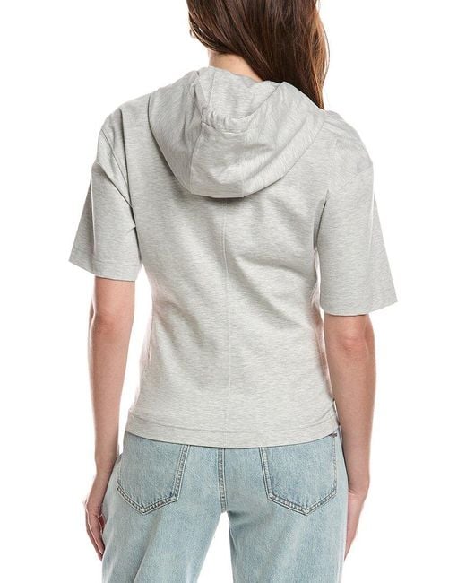 Brunello Cucinelli Gray Gym Top