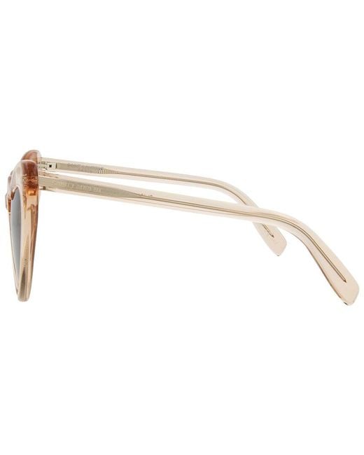 Saint Laurent White 54mm Sunglasses