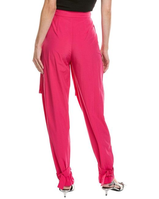 LAPOINTE Pink Windbreaker Pant