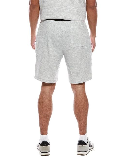 Karl Lagerfeld White Waffle Texture Drawstring for men