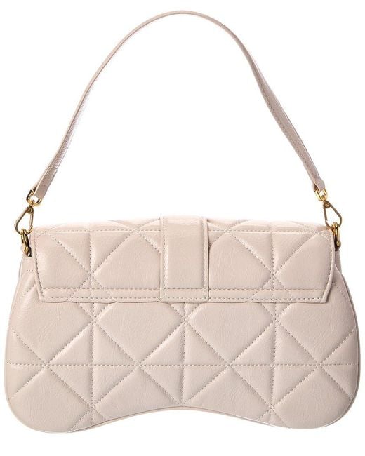 Just Cavalli Pink Iconic Snakes Shoulder Bag