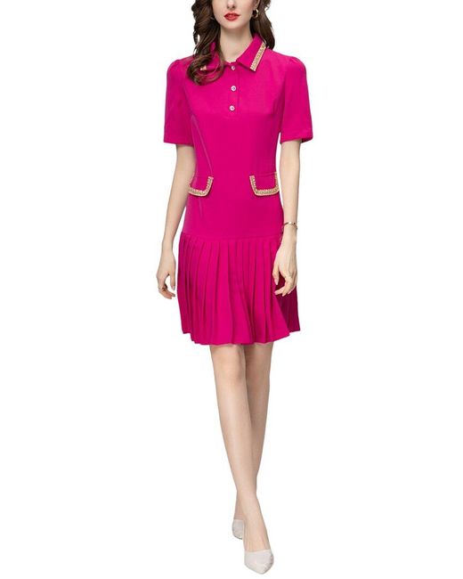 BURRYCO Pink Mini Dress