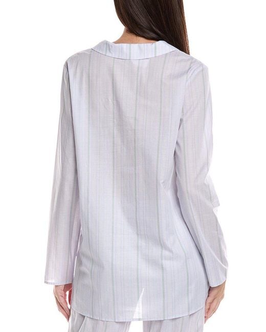 Hanro White Pajama Shirt