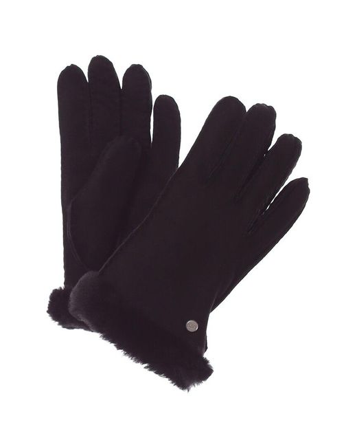 Ugg Blue Classic Perforated Two Point Gloves