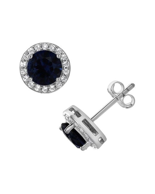 Lab Grown Gemstones Black Lab-Grown Diamond & Gemstone Studs