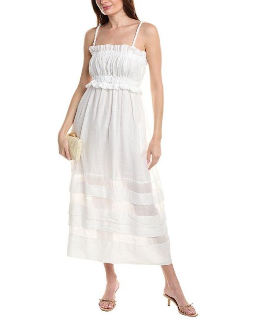 Alpha Studio White Tank Dress