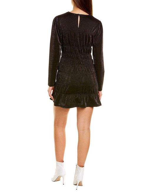 BELLA ZOE Black Sparkle Mini Dress