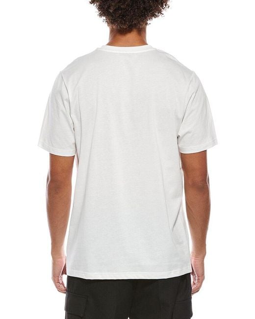 Marni White Logo T-Shirt for men