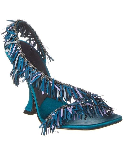 Lanvin Blue Rita Sandal